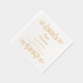 ゴシッビクトリアンクな幸福の退職 箔ナプキン (右)