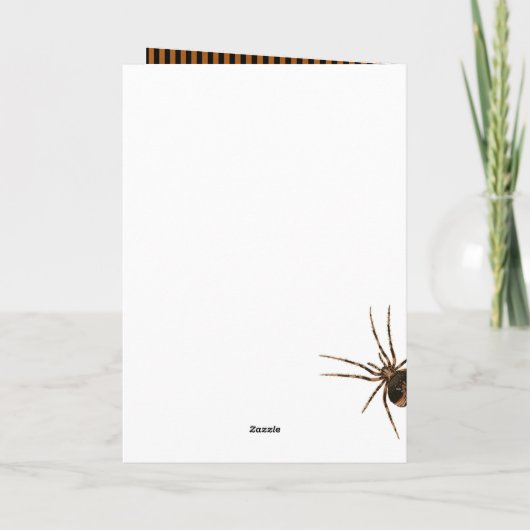 ゴシッビクトリアンクスカルダマスクハロウィーン カード (裏面)