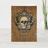 ゴシッビクトリアンクスカルダマスクハロウィーン カード (正面)