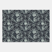 ゴシッビクトリアンクスカルダマスクヴィンテージ ラッピングペーパーシート (正面3)