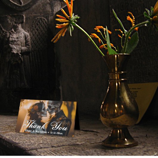 ゴシッビクトリアンクユニークダーク結婚ズ プレイスカード