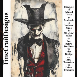 ゴシッビクトリアンク不吉な悪党BB6デコページ 薄葉紙