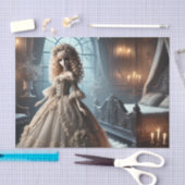 ゴシッビクトリアンク人形 – 魅惑の暗闇 薄葉紙 (クラフト)