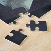 ゴシッビクトリアンク型ステームパンクエレガントレディ ジグソーパズル (側面)