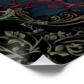 ゴシッビクトリアンク・エレガンス結婚の座席表 ポスター (コーナー)