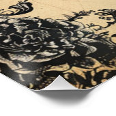 ゴシッビクトリアンク・エレガンス結婚の座席表 ポスター (コーナー)