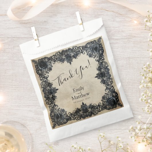 ゴシッビクトリアンク・エレガンス結婚ズ フェイバーバッグ (クリップ留めされた状態)