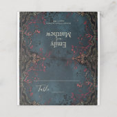 ゴシッビクトリアンク・エレガンス結婚ズ プレイスカード (外部開封)