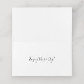 ゴシッビクトリアンク・エレガンス結婚ズ プレイスカード (内部開封)