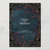 ゴシッビクトリアンク・エレガンス結婚ズ メニュー (裏面)