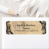 ゴシッビクトリアンク・エレガンス結婚ズ ラベル (インサイチュ)