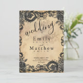 ゴシッビクトリアンク・エレガンス結婚ズ 招待状 (スタンド正面)