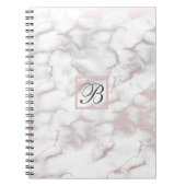 ゴシッビクトリアントロマンススカルウィングス&ホワイトローズ ノートブック (正面)