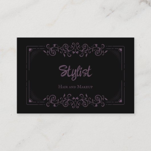 ゴシッフランスのクダマスクスタイリストナス 名刺 (正面)