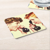 ゴシップの連鎖 スクエアペーパーコースター (アングル)