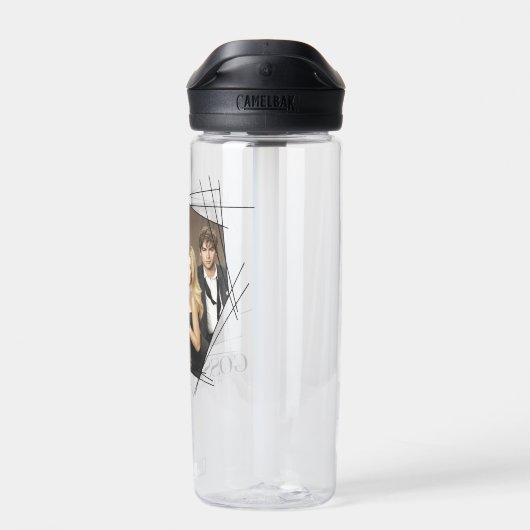 ゴシップガールグラマーグループグラフィック ウォーターボトル (背面)