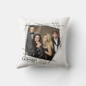 ゴシップガールグラマーグループグラフィック クッション (裏面)