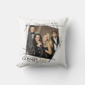 ゴシップガールグラマーグループグラフィック クッション (正面)