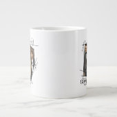 ゴシップガールグラマーグループグラフィック ジャンボコーヒーマグカップ (正面)