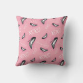 ゴシップガールハイヒールパターン クッション (裏面)