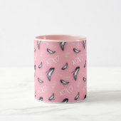 ゴシップガールハイヒールパターン マグカップ (中央)