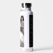 ゴシップガール白黒グループグラフィック ウォーターボトル (右面)