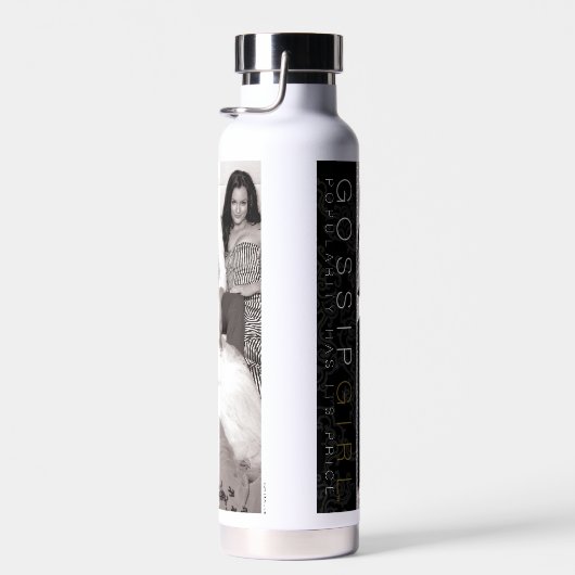 ゴシップガール白黒グループグラフィック ウォーターボトル (右面)