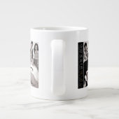 ゴシップガール白黒グループグラフィック ジャンボコーヒーマグカップ (裏面)