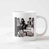 ゴシップガール白黒グループグラフィック ジャンボコーヒーマグカップ (右)