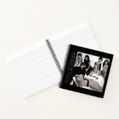 ゴシップガール白黒グループグラフィック ノートブック (内部)