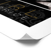 ゴシップガール白黒グループグラフィック ポスター (角)