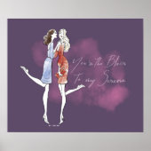 ゴシップガール – あなたは私のセレナへのブレア ポスター (正面)