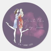 ゴシップガール – あなたは私のセレナへのブレア ラウンドシール (正面)