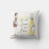 ゴシップガール – あなたは私のブレアにセレナ クッション (正面)