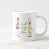 ゴシップガール – あなたは私のブレアにセレナ ジャンボコーヒーマグカップ (右)