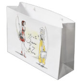 ゴシップガール – あなたは私のブレアにセレナ ラージペーパーバッグ (裏面アングル)