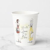 ゴシップガール – あなたは私のブレアにセレナ 紙コップ (裏面)