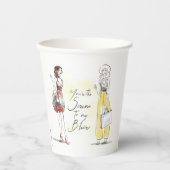 ゴシップガール – あなたは私のブレアにセレナ 紙コップ (正面)