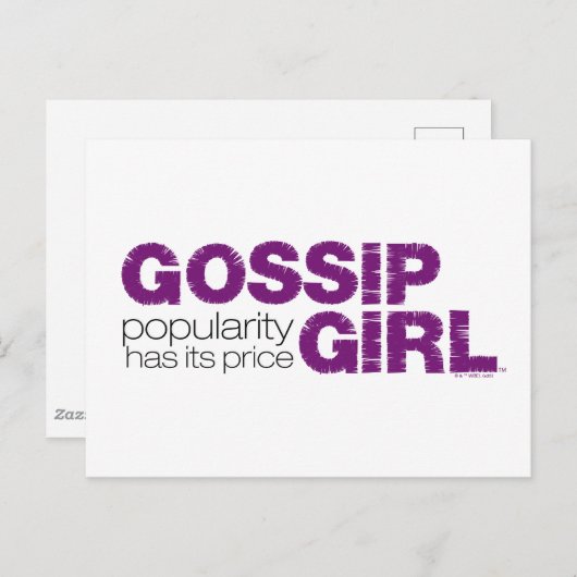 ゴシップガール – 人気はその価格を持っている ポストカード (正面/裏面)
