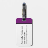 ゴシップガール – 人気はその価格を持っている ラゲッジタグ (裏面縦)