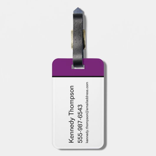 ゴシップガール – 人気はその価格を持っている ラゲッジタグ (裏面縦)