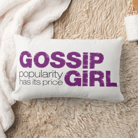 ゴシップガール – 人気はその価格を持っている ランバークッション (ブランケット)
