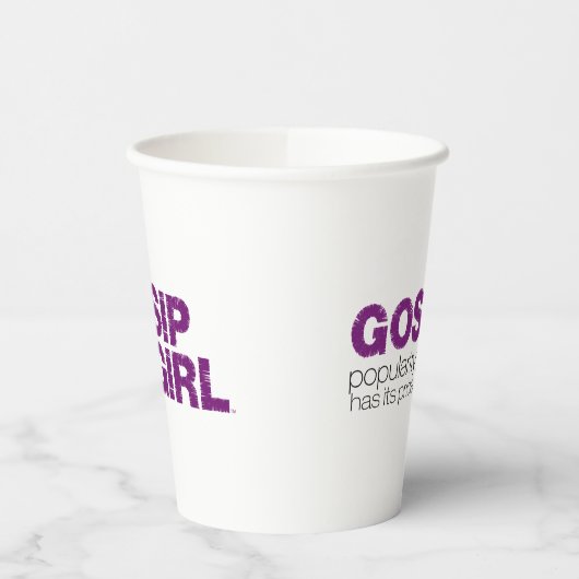 ゴシップガール – 人気はその価格を持っている 紙コップ (左)