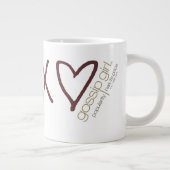 ゴシップガールX♥X♥アイコン ジャンボコーヒーマグカップ (右)