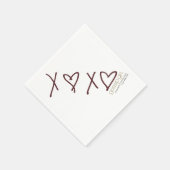 ゴシップガールX♥X♥アイコン スタンダードカクテルナプキン (角)