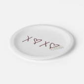 ゴシップガールX♥X♥アイコン ペーパープレート (アングル)