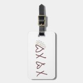 ゴシップガールX♥X♥アイコン ラゲッジタグ (正面縦)