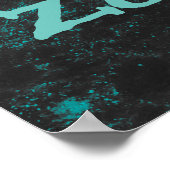 ゴシップゾーンブルーなし ポスター (角)