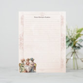 ゴシップビクトリアンガールズモノグラム文房具の並び (スタンド正面)