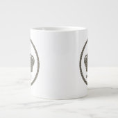 ゴシップ女の子テレビシリーズクラウンアイコン ジャンボコーヒーマグカップ (正面)